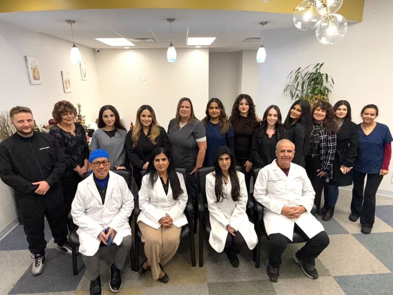 Group photo of Troy Dental Care staff.